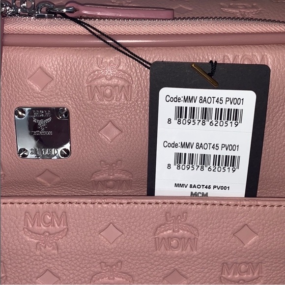 NWT MCM Ottomar Monogrammed Leather Trolley - Picture 4 of 8